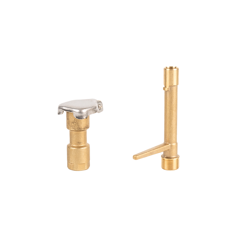 YR9106 BSP 3/4' van khớp nối nhanh bằng đồng thau, nắp thép không gỉ